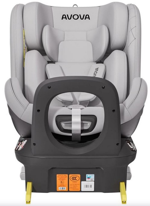 AVOVA Swan-fix i-size 2025 Sky Grey
